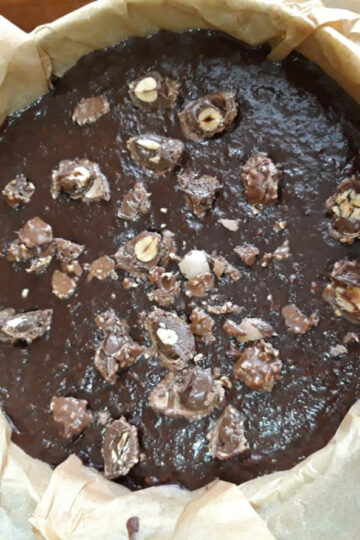 Ciasto z pralinkami Ferrero Rocher
