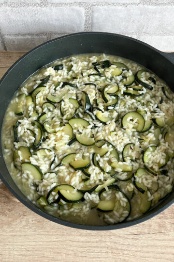 Risotto z cukinią