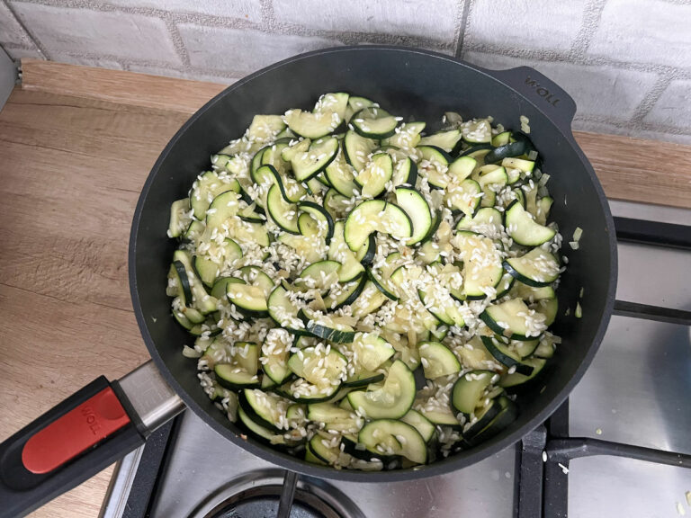 Risotto z cukinią Risotto z cukinią