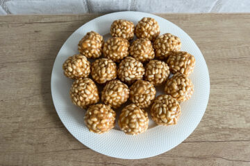 Szyszki z masą z krówek