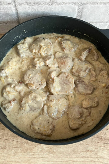 Polędwiczki wieprzowe w sosie musztardowym